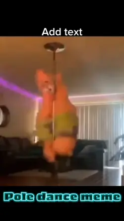 Pole dance meme