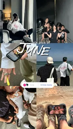 six pics of june