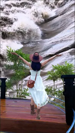 Waterfall view 