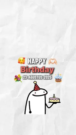 HBD 23 AGUSTUS 2025
