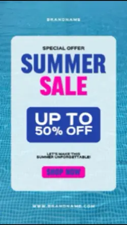 Summer Sale Poster