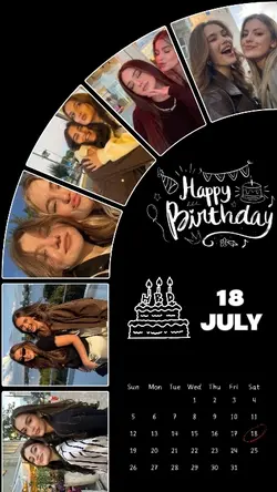 Birthday 18 July 