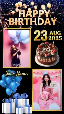 Birthday 23 Aug 2025