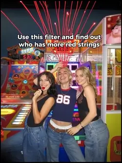 Red strings filter 