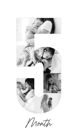 5 Month sold baby