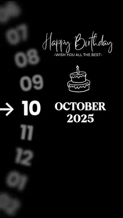 HBD 10 OCTOBER 