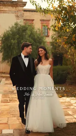 Wedding slowmo