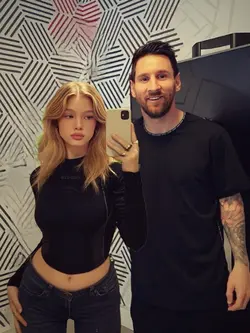 photo with messi