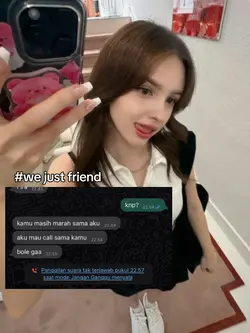 we just friend 