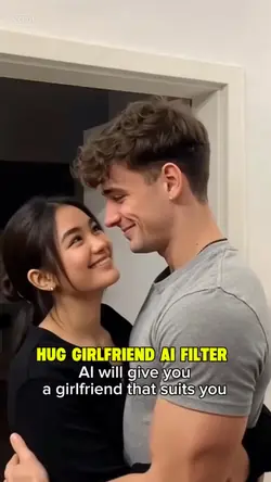 Hug girlfriend Ai 