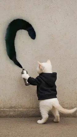 Graffiti Cat
