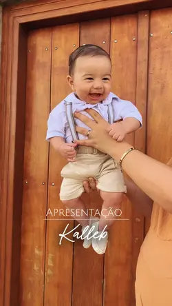 Apresentação bebê🤍