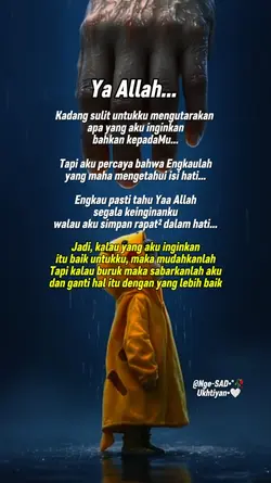 Ya Allah Atur saja