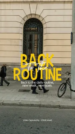 Back To The Routine