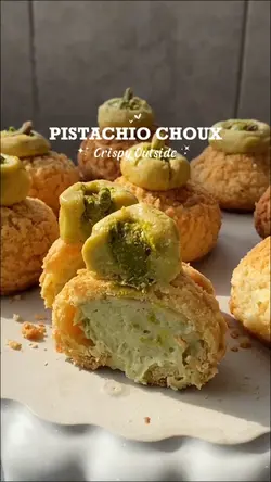 Pistachio Choux