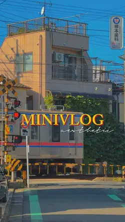 Minivlog aesthetic