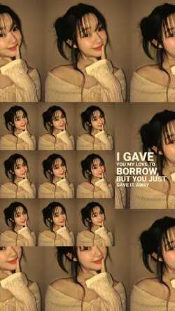 I gave you