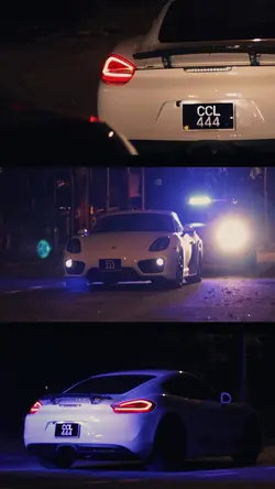 Nighttime collage