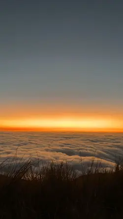 sea of clouds