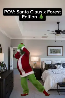 santa claus x Forest