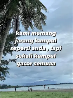 kami memang jarang