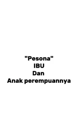 ibu dan anak prmpuan