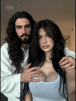 AI hug Jesus filter 