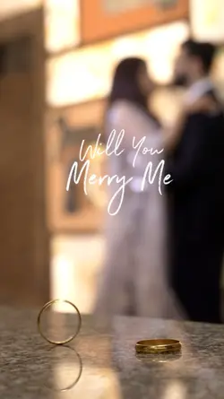 will you merry me