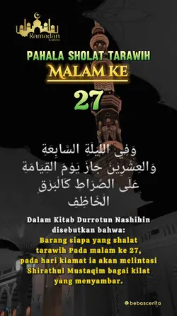 Tarawih Malam 27