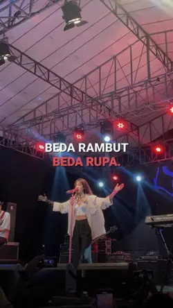 beda rambut