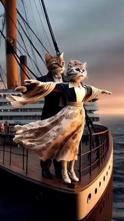 Titanic cats