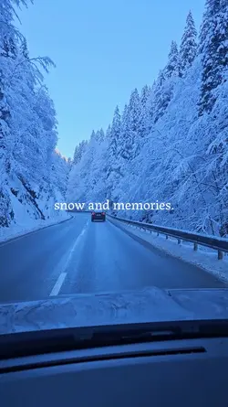 snow and memories