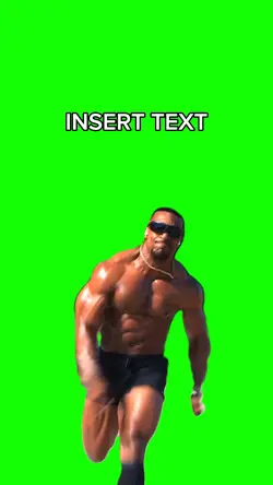 black guy sprinting