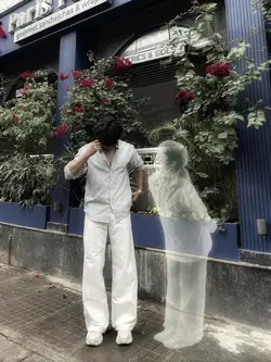 Girl's shadow