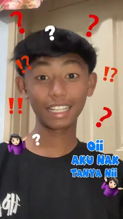 oii aku nak tanya 