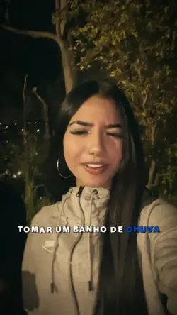 banho de chuva