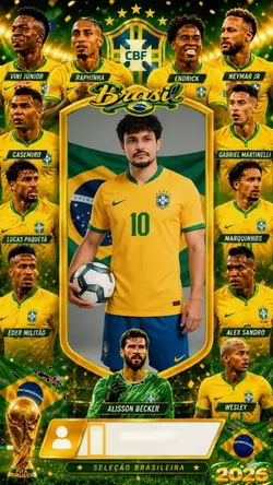 i love Brazil Tem