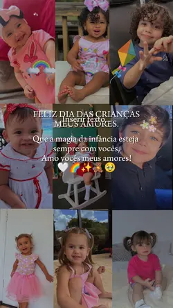 Feliz Dia das crianç