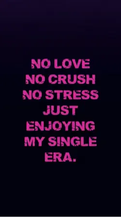 NO LOVE NO CRUSH 