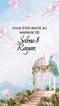 Invitation de mariag