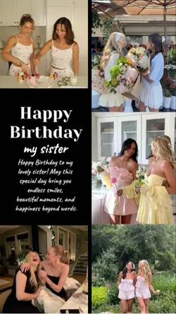 Happybirthday sister