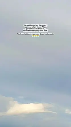 Sampai Jumpa Ramadan