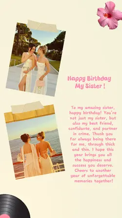BIRTHDAY SISTER 