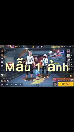 Mẫu 1 ảnh