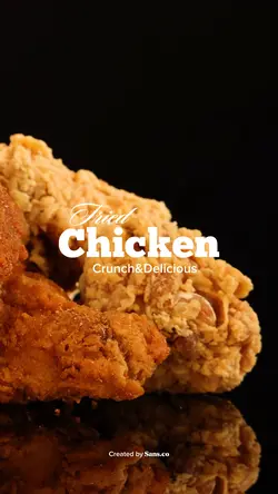Food: Fried chicken
