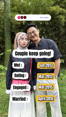 Couple keep going