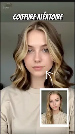 Coiffure aléatoire