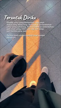 Teruntuk Diriku