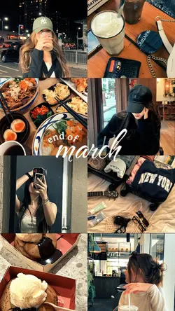 end of march