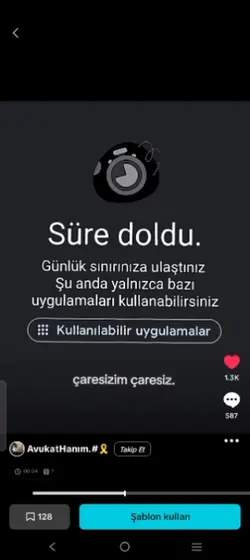 elime düştün 